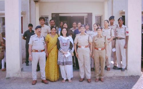 Dr. Charu WaliKhanna, Member, NCW inspected Mahila Thana, Indore and functioning of women Helpline