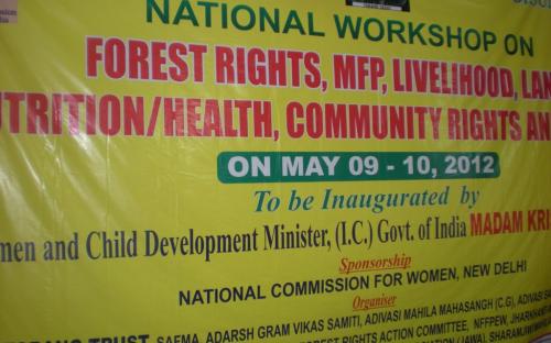 Member, Charu WaliKhanna was Chief Guest at Conference “National Level Consultation on FRA, MFP, Women, Livelihood and Community Rights