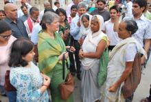 Ms. Mamta Sharma, Hon'ble Chairperson, NCW and Ms. Nirmala Samant Prabhavalkar, Hon’ble Member, NCW with other enquiry committee members visited Vrindavan