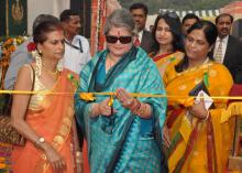 Ms. Mamta Sharma, Hon’ble Chairperson, NCW was the chief Guest and inaugurated the welfare exhibition; organize by Himveer Wives Welfare